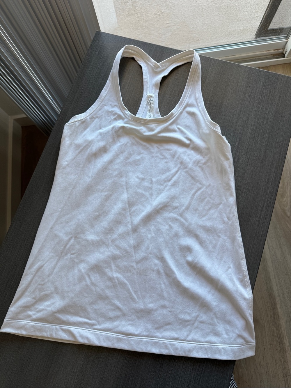 lululemon athletica White Racerback Tank